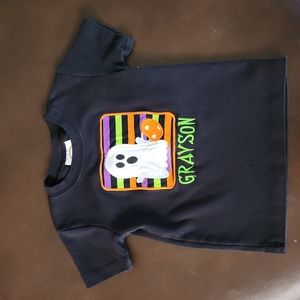 "Grayson" monogram halloween boutique shirt